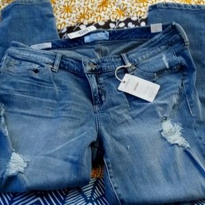 Torrid Distressed Skinny Jeans